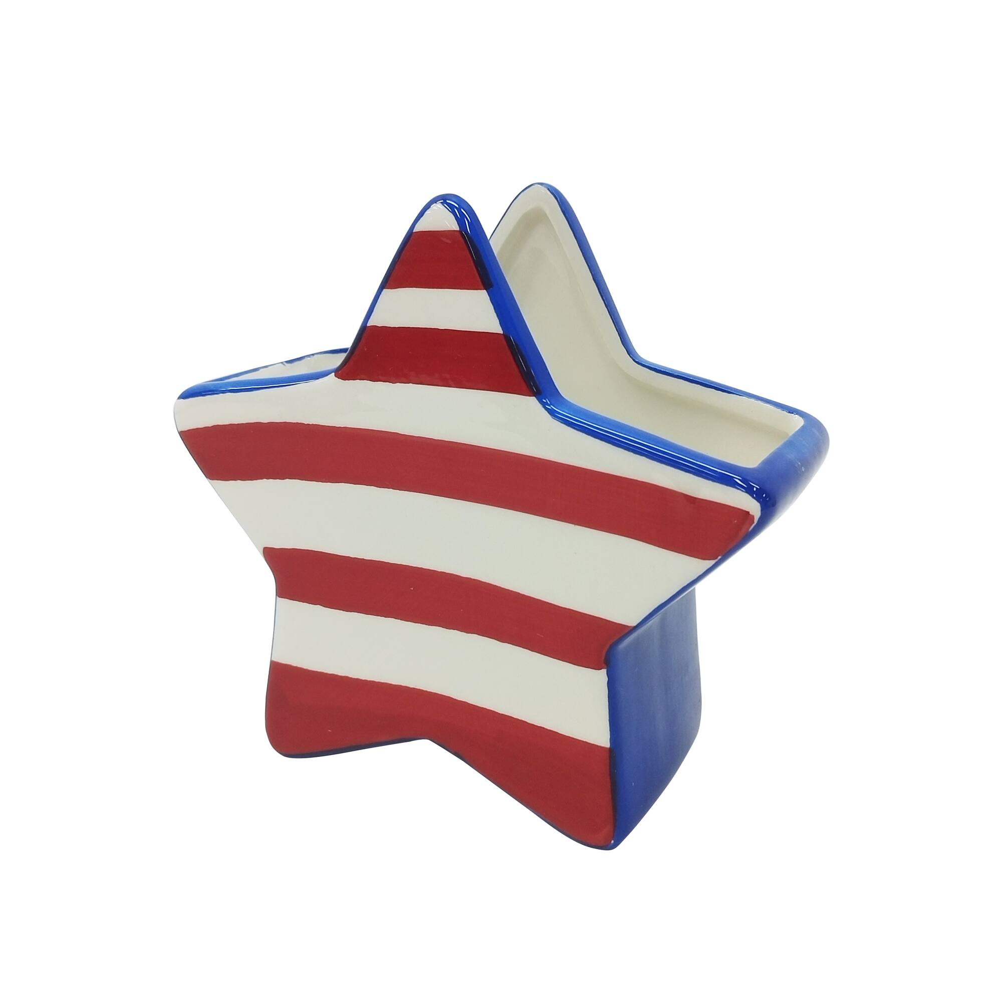 6" Red, White & Blue Star Vase by Celebrate It™